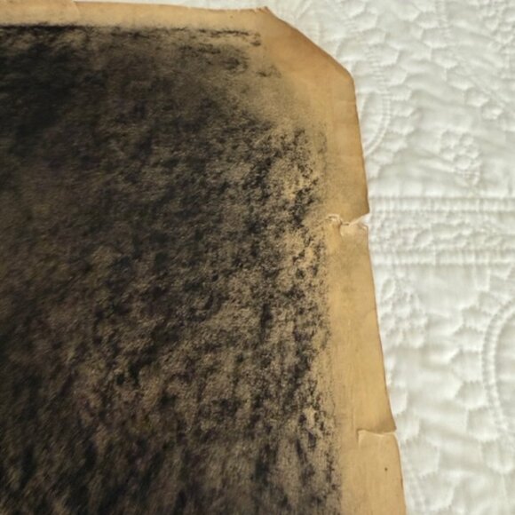 vintage charcoal drawings 1962 - Picture 5 of 6